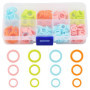 Nivofu - 265 Anneaux Marqueurs Colorés pour Tricot et Crochet avec Boîte de Rangement