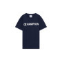 T-Shirt à Manches Longues Champion Legacy pour Garçon - Motif Graphique Bleu