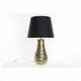 Lampe de bureau DKD Home Decor Noir Lin Cire Doré (38 x 38 x 65 cm) 183,99 €