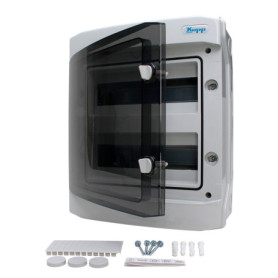 Boîtier de Distribution Kopp AP-FR avec Porte IP65 pour 24 Pôles