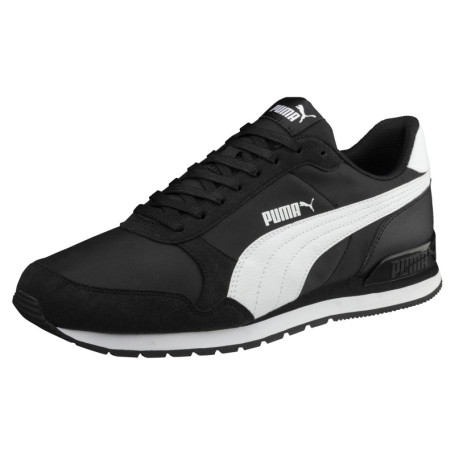 PUMA ST Runner v2 NL - Sneakers Basses Mixte Noir et Blanc