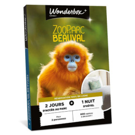 Coffret Cadeau Séjour au ZooParc de Beauval - 2 Jours et 1 Nuit pour 2 Personnes
