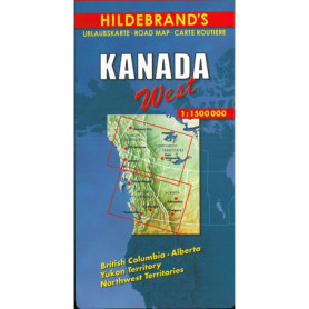 Carte Routière du Canada Ouest - 10e Édition