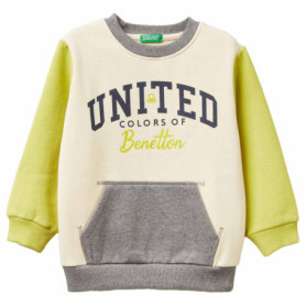 Sweat à Capuche Multicolore pour Enfants - United Colors of Benetton