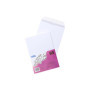 Bantex Lot de 50 Enveloppes Blanches DIN B5 avec Bande Détachable
