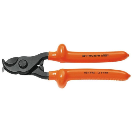 Coupe-Câble Isolé 1000 V Facom pour Cuivre et Aluminium