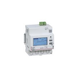 Compteur d'énergie EMDX3 Tri 63A Legrand en Nickel Brossé