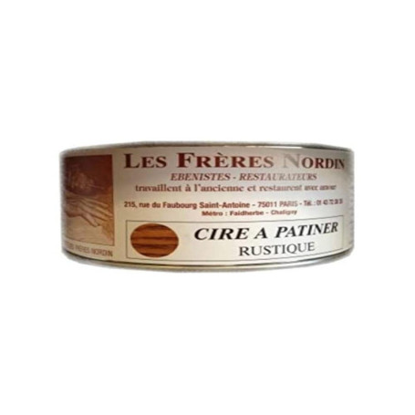 Cire à Patiner Rustique Les Frères Nordin - Entretien Meubles Anciens