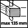 Scie Sauteuse Sans Fil Einhell TP-JS 18/135 Li BL - Puissante et Précise