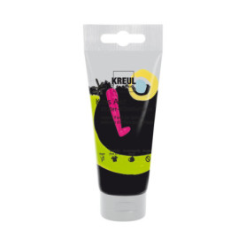 Peinture KREUL Kids Art Noir 75 ML - Peinture Opaque Mate pour Enfants