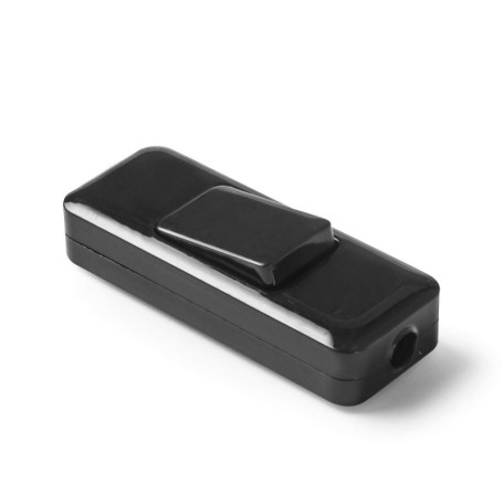 Interrupteur Famatel 4402 N Noir 2A 250V - Design Plat