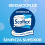 Scottex Lot de 18 Rouleaux de Papier Toilette Géant Doux et Résistant