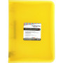 Classeur à Anneaux Grafoplás A4+ avec Fermeture Éclair - Jaune Multiligne