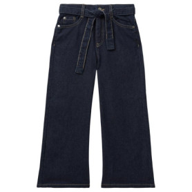 Pantalon en Denim Ample pour Filles - United Colors of Benetton, Bleu