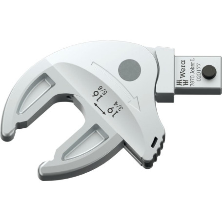 Clé à fourche interchangeable auto-ajustable Wera Joker L 16-19 mm