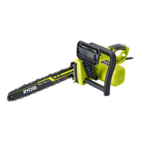 Tronçonneuse Électrique RYOBI 2300 W avec Interrupteur de Sécurité et Pompe à Huile Automatique