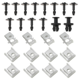 Kit de 26 Clips de Fixation pour Audi A4 B8 et Q5 - Haute Qualité