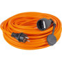 Rallonge Électrique de Chantier 5 m - Câble Orange H07BQF 3G1,5 IP44
