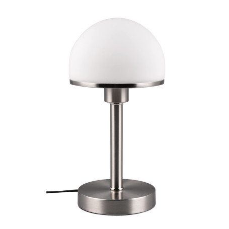 Lampe de Table Tactile Joost II en Nickel Mat