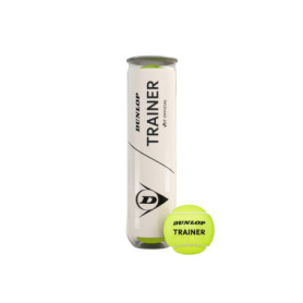 DUNLOP Ballon de Tennis Haut de Gamme - Ensemble de 4 Balles pour Entraînement