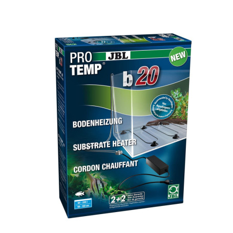 Chauffage de Sol JBL PROTEMP b20 pour Aquariums - 20W, 60-200L