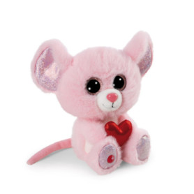 Peluche Souris Pinky Luv NICI - Compagnon Douillet 15 cm