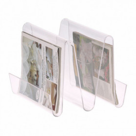 Porte-revues DKD Home Decor Transparent Acrylique (30 x 31 x 25 cm) 86,99 €