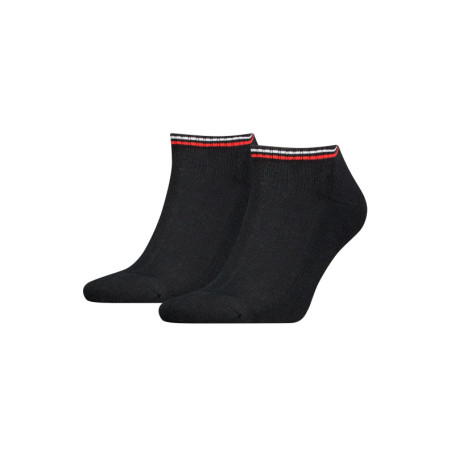 Chaussettes de Basket Unisexes Tommy Hilfiger - Confort et Style Noir