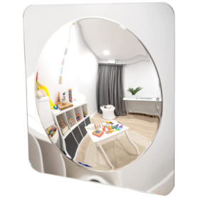 Miroir Convexe en Acrylique TickiT 490 mm pour Enfants