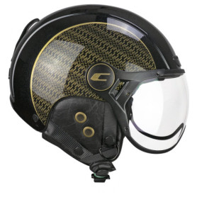 Casque de Ski Unisexe CGM EBI Noir Or Perlé - Taille L (59cm)