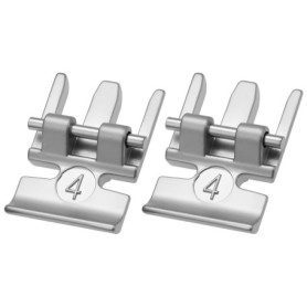 Lot de 2 Pieds pour Fermeture Éclair EMSea - Compatible avec Machines à Coudre Pfaff