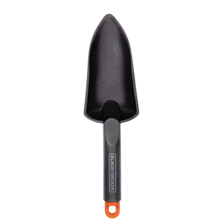 Pelle de Jardin BLACK+DECKER avec Indication de Mesure - 30,5 cm en Polypropylène