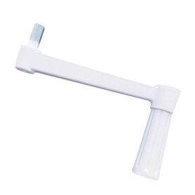 Manivelle Ergonomique pour Volet Roulant MICEL - Charge 40 kg - Finition Blanche