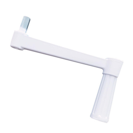 Manivelle Ergonomique pour Volet Roulant MICEL - Charge 40 kg - Finition Blanche