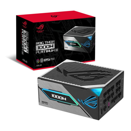 Bloc d'alimentation ASUS ROG Thor 1000W Platinum III avec écran OLED