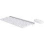 Logitech MK470 Combo Clavier et Souris sans Fil - Design Ultra-Fin Blanc