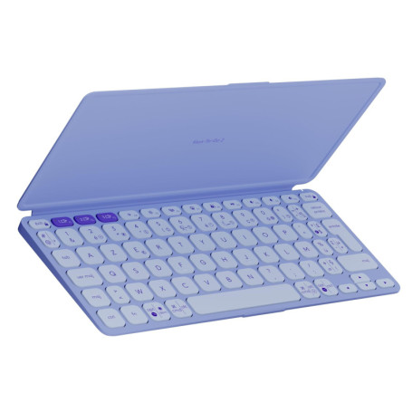 Logitech Keys-to-Go 2 - Clavier Bluetooth Portable avec Coque Intégrée - Lilas