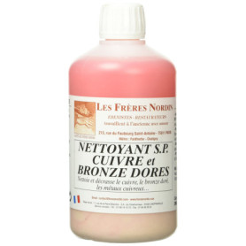 Nettoyant SP Cuivre et Bronze Les Frères Nordin - Éclat et Brillance