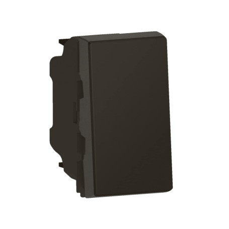 Interrupteur Mural Noir Mat Legrand Mosaic 10A - Simple ou Va-et-vient