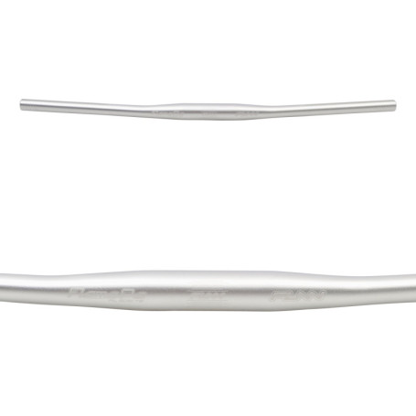 Guidon Droit FUNN Flame PG Argent 31,8 mm - 710 mm de Largeur