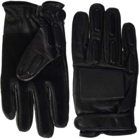 Gants de Sécurité Mil-Tec Sec Noir avec Rembourrage - Tailles S à XXL
