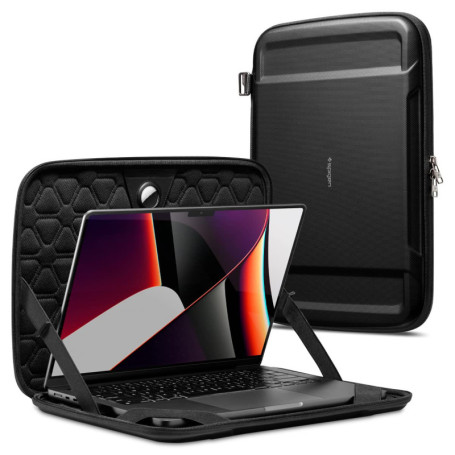 Housse Spigen Rugged Armor Pro pour MacBook 16 Pouces - Protection Élégante et Légère
