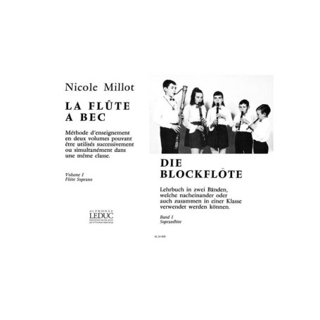 Partition de Flûte à Bec Soprano - Volume 1
