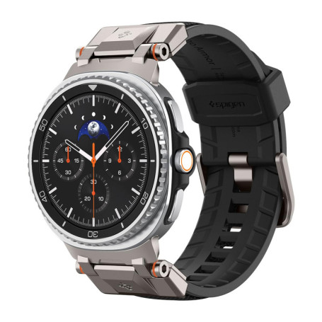 Bracelet Spigen Dura Pro Armor pour Samsung Galaxy Watch 8 - Noir