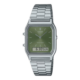 Montre Casio AQ-230A-3AMQYDF Analogique-Numérique en Acier Inoxydable