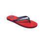 Sandales de Plage Quiksilver Molokai pour Homme - Multicolore Rouge/Bleu, Taille 45