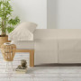 Parure de Draps Beige 3 Pièces 90x200 - Degrees Home
