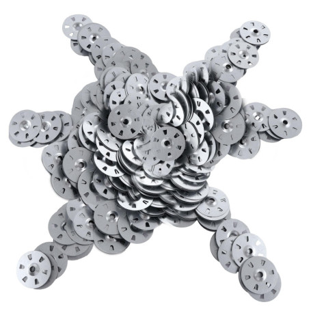 Lot de 300 rondelles ASelected pour plaques de plâtre - Isolation thermique