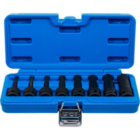 Jeu de douilles à embouts à choc BGS 5481 - 8 pièces, 12,5 mm (1/2")