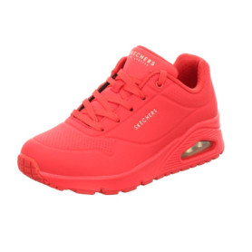 Baskets Skechers Femme Uno Stand Air Rouge - Confort et Style